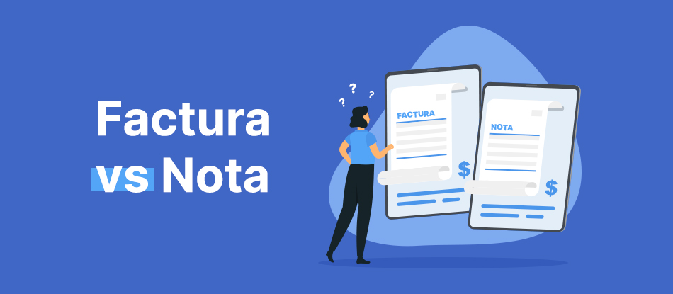 Factura electrónica vs Nota de Venta